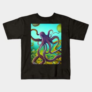 Octopus's Garden Kids T-Shirt